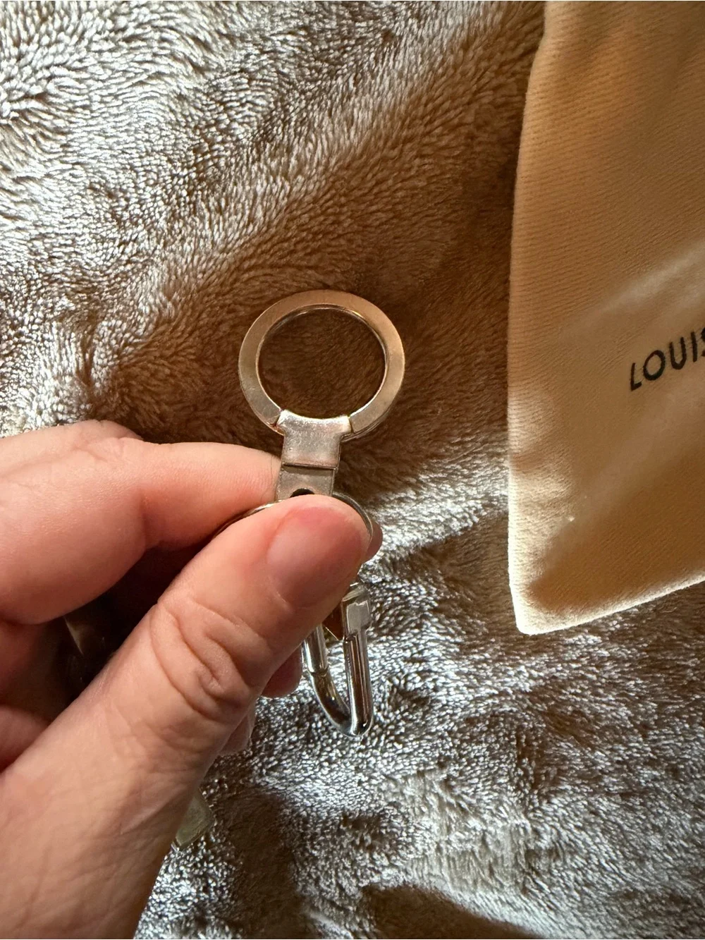 Louis Vuitton keychain/bag charm authenticated